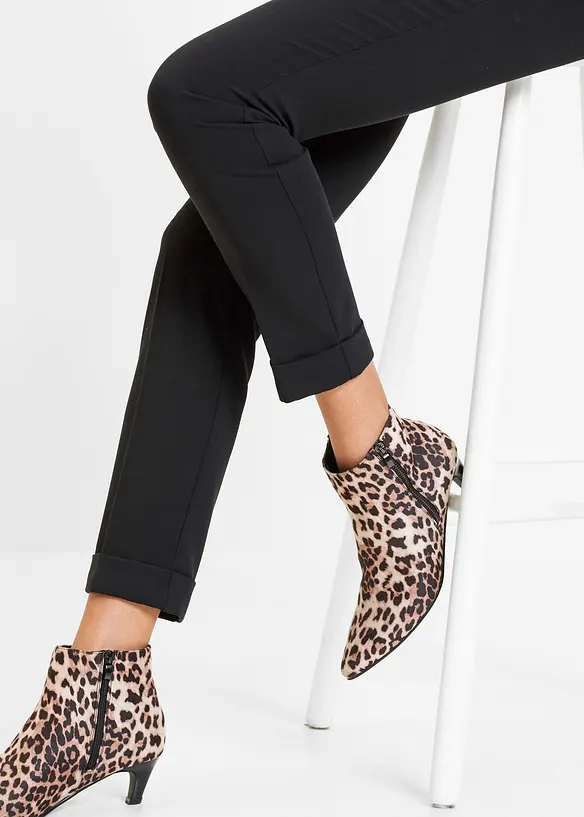 Pantalon avec taille entièrement élastiquée, bonprix