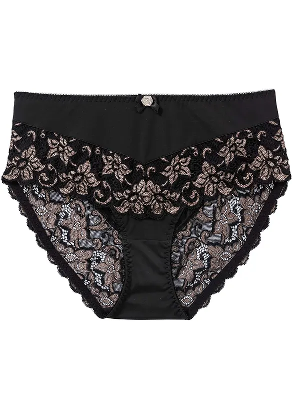 Slip Maxi avec une délicate dentelle, bonprix