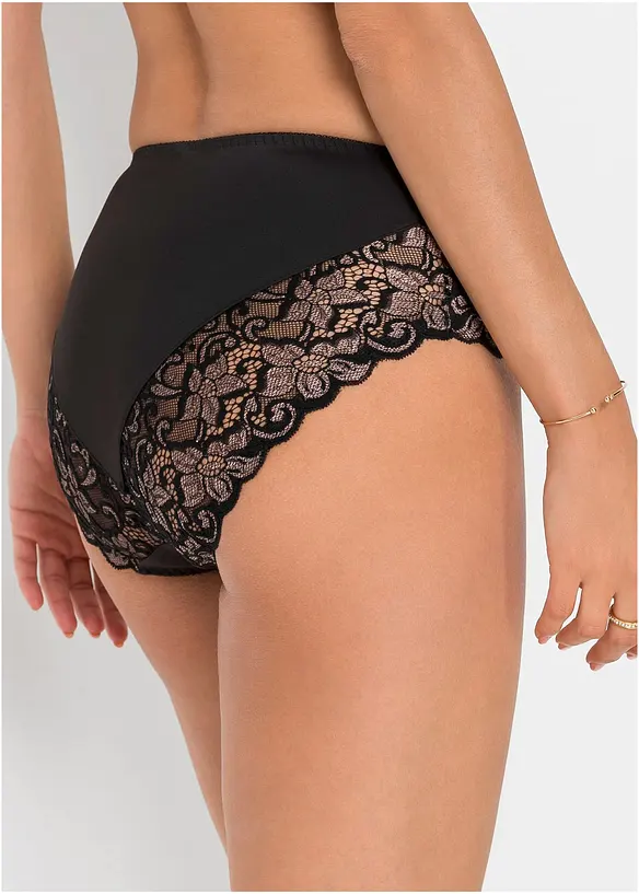 Slip Maxi avec une délicate dentelle, bonprix