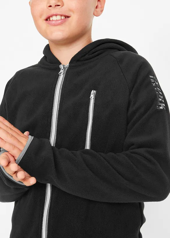 Gilet polaire à détails contrastants, bonprix