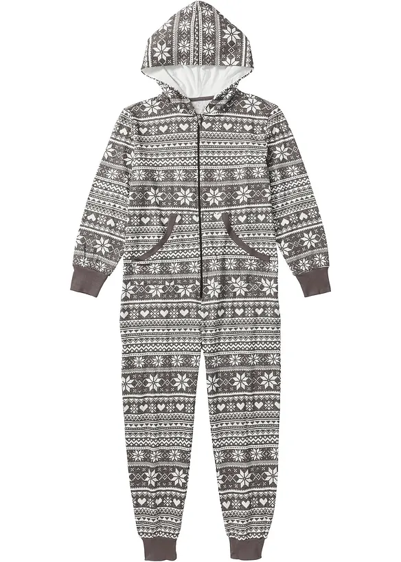 Combipyjama oversize en matière sweat, bonprix