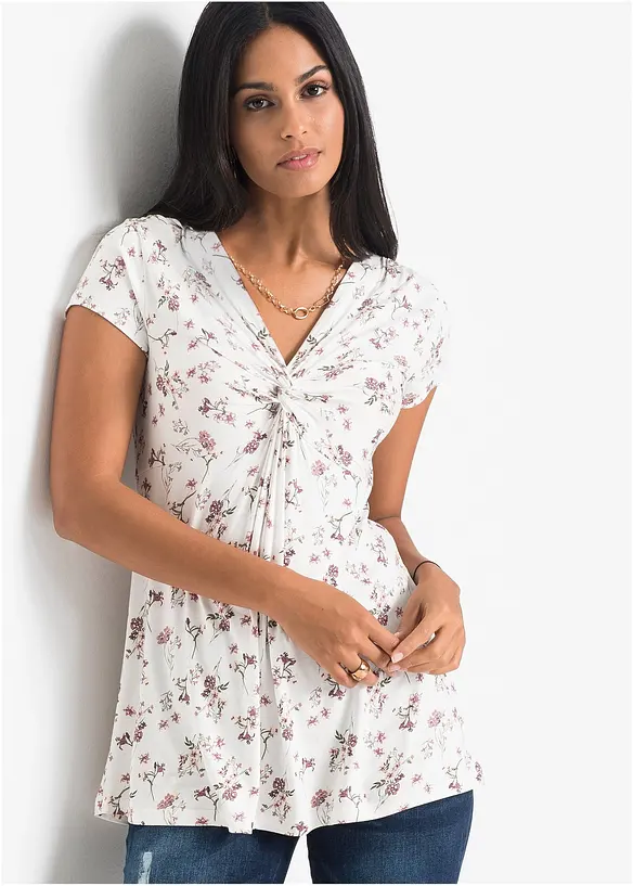 T-shirt en viscose extensible, bonprix