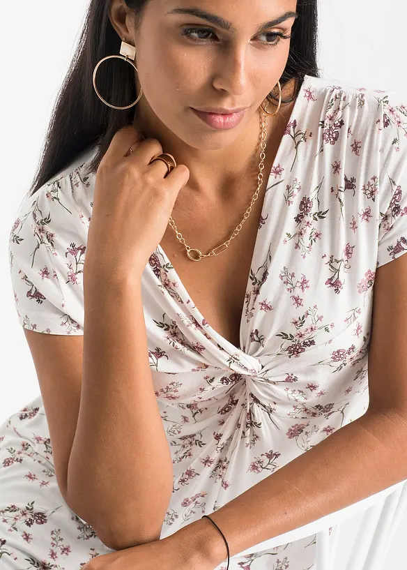 T-shirt en viscose extensible, bonprix