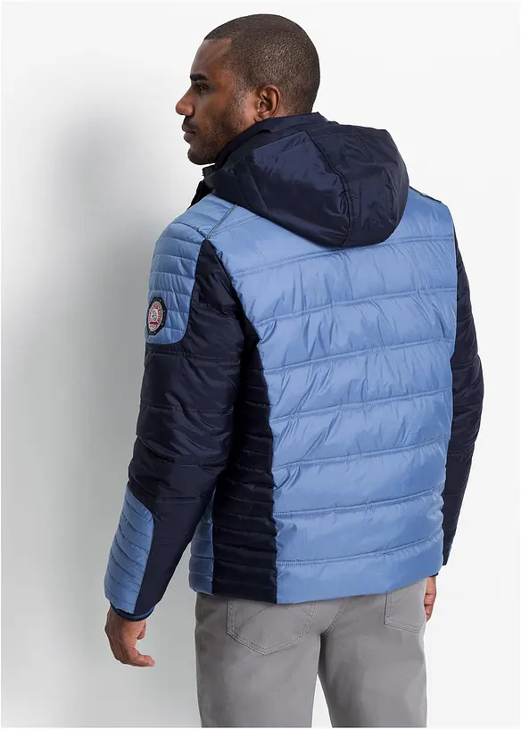 Veste matelassée et rembourrée à capuche amovible, bonprix