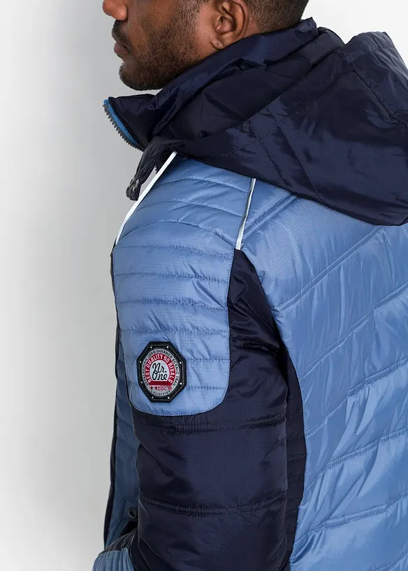 Veste matelassée et rembourrée à capuche amovible, bonprix