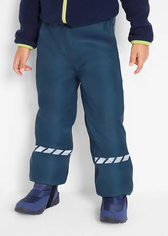 Pantalon de pluie avec doublure thermique en polaire, bonprix