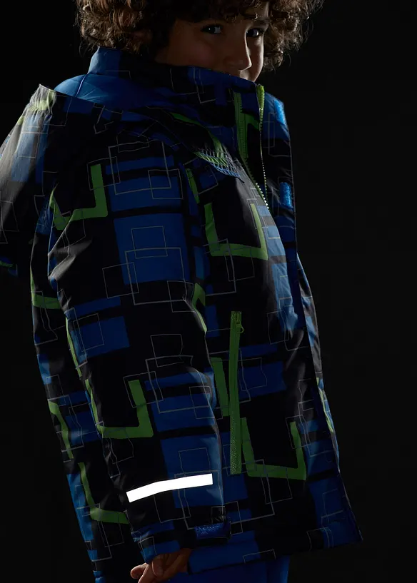 Veste de ski imperméable avec détails réfléchissants, bonprix