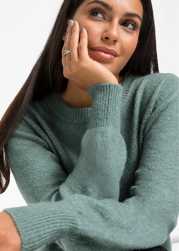 Pull à manches ballon, bonprix