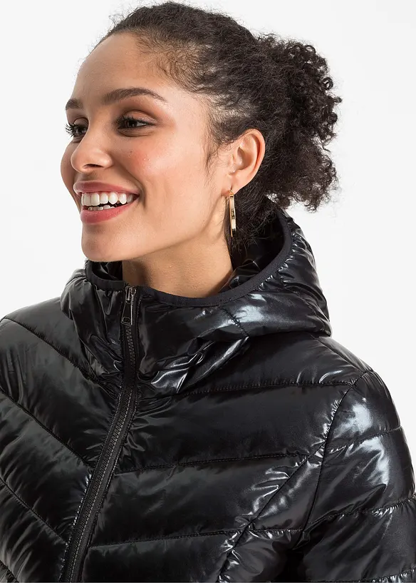 Doudoune à effet métallisé, bonprix