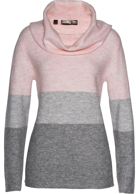 Pull à col roulé, bonprix