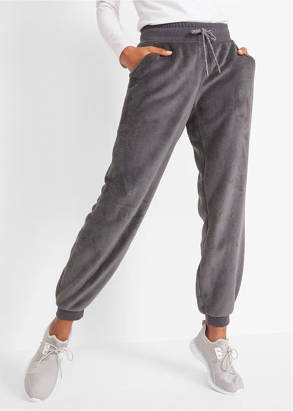 Pantalon de jogging à taille élastiquée, bonprix