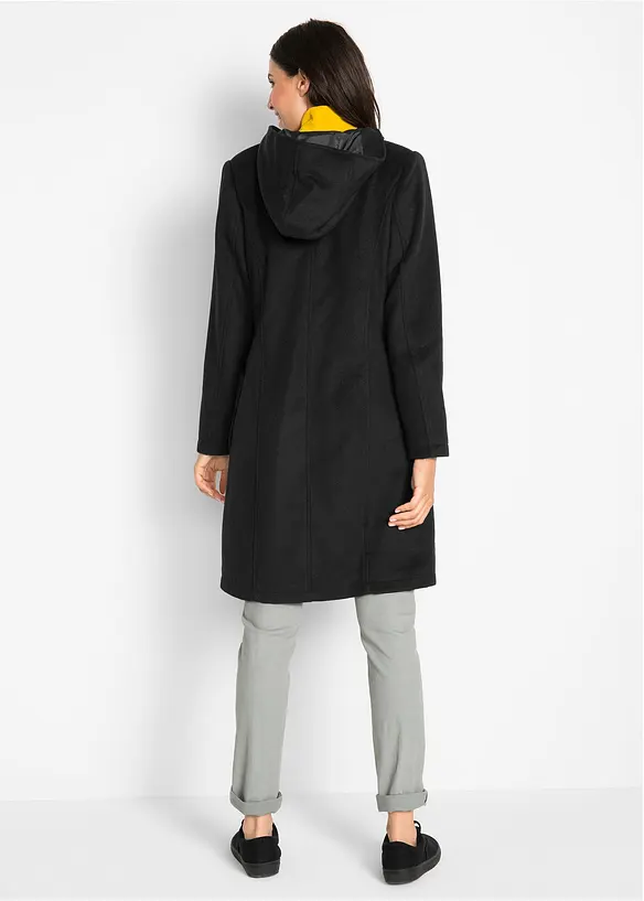 Duffle-coat aspect laine, bonprix