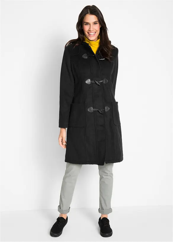 Duffle-coat aspect laine, bonprix