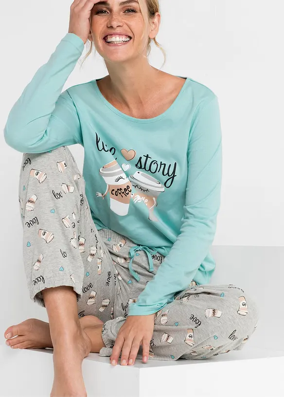 Pyjama avec coton, bonprix