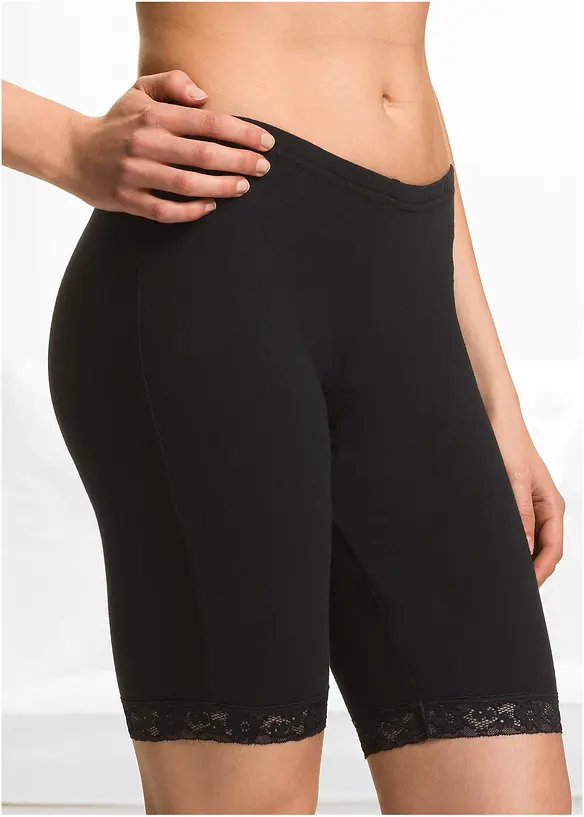 Boxers femme longs en matière douce, bonprix