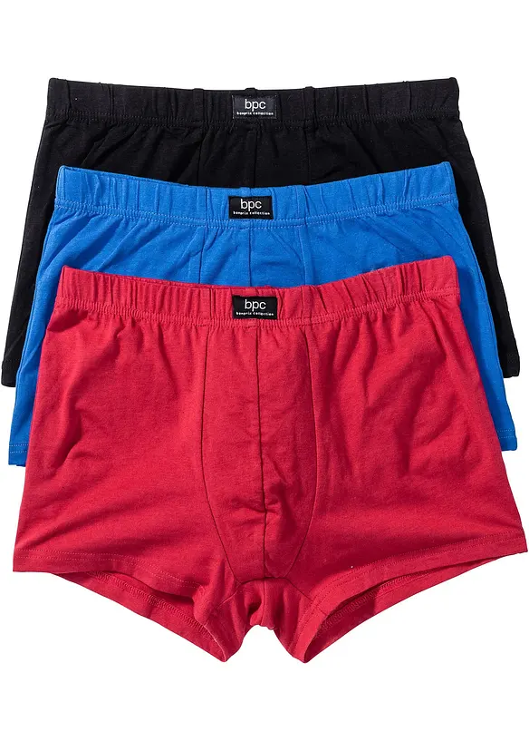 Lot de 3 boxers coton, bonprix