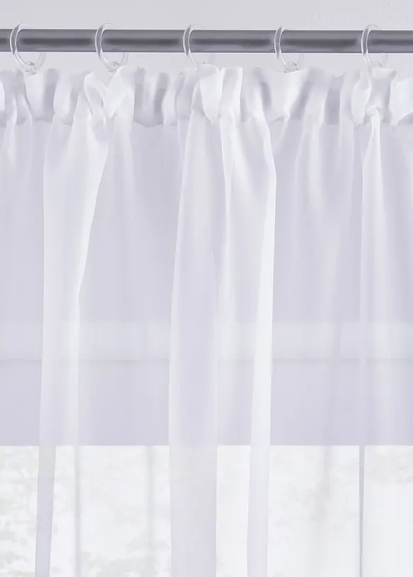 Store voilage avec ruban satin, bonprix