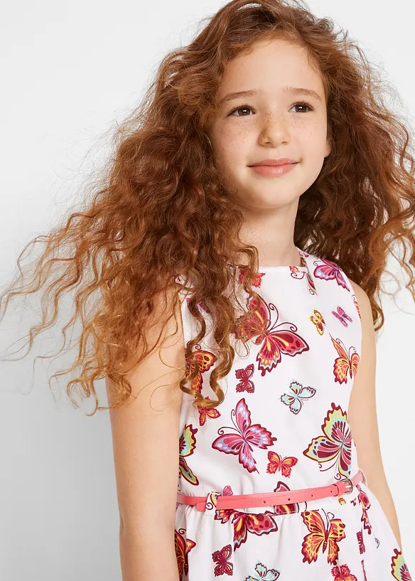 Robe + ceinture + boléro (ens. 3 pces), bonprix