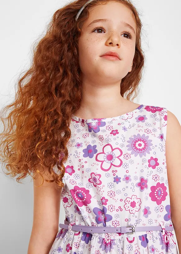 Robe + ceinture + boléro (ens. 3 pces), bonprix