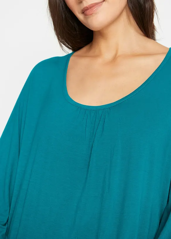 T-shirt en viscose à manches chauve-souris, bonprix