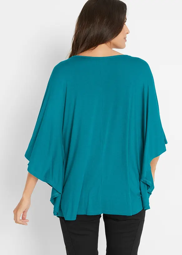 T-shirt en viscose à manches chauve-souris, bonprix