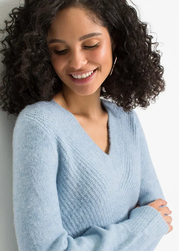 Robe en maille, bonprix