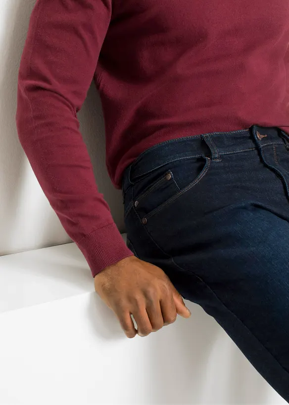 Jean multi-stretch Regular à taille élastiquée, droit, bonprix
