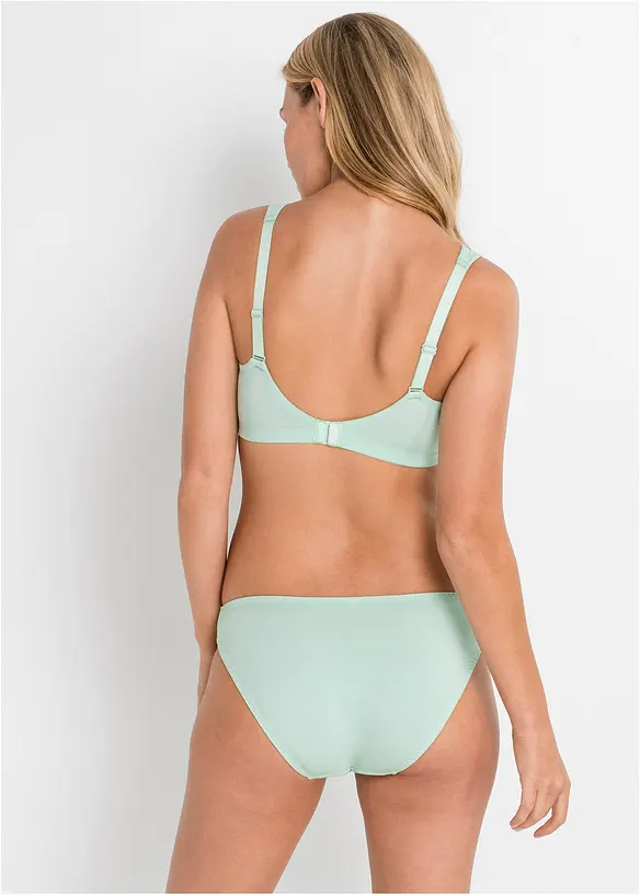 Lot de 3 soutiens-gorge coton sans armatures, bonprix