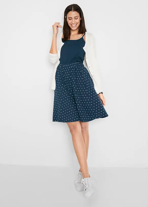 Lot de 2 jupes en jersey, bonprix