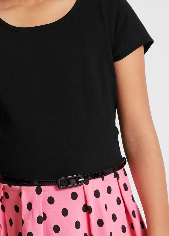 Robe en jersey coton extensible, bonprix