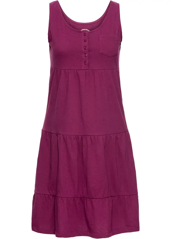 Robe courte en jersey coton, bonprix