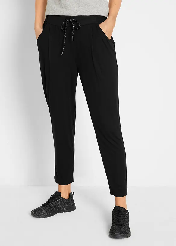 Pantalon de sport en viscose, longueur 7/8, bonprix