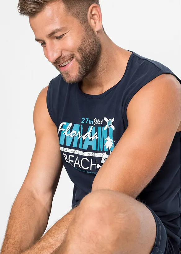 Débardeur marcel 100% coton, bonprix