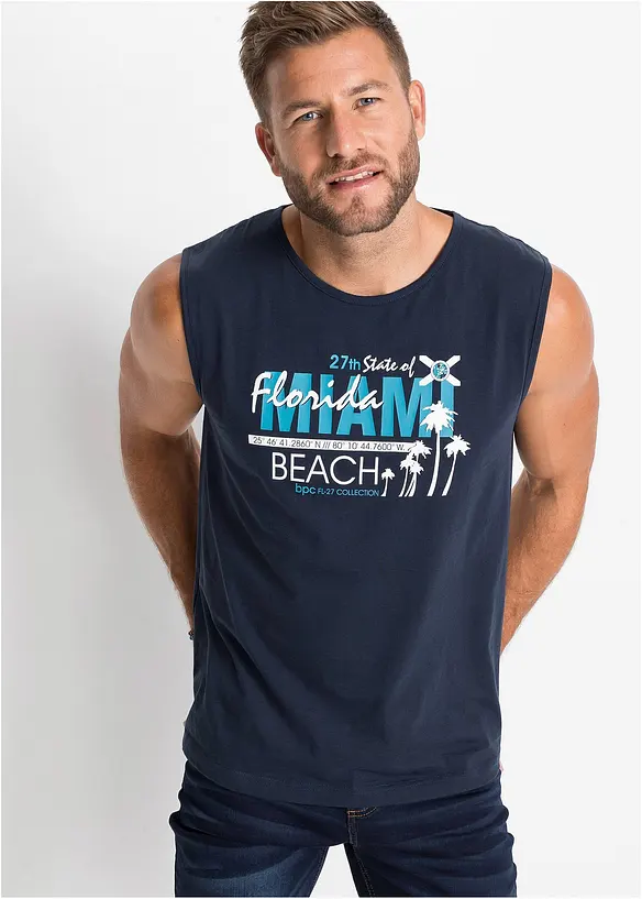 Débardeur marcel 100% coton, bonprix