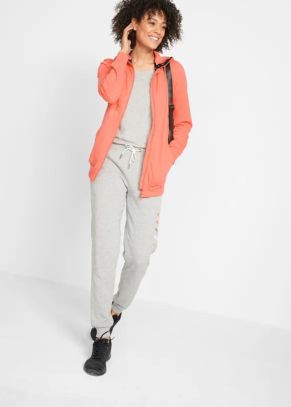 Sweat zippé à capuche, bonprix