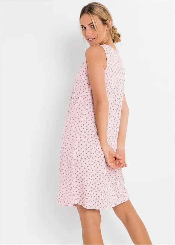 Nuisette courte et douce en viscose mélangée, bonprix