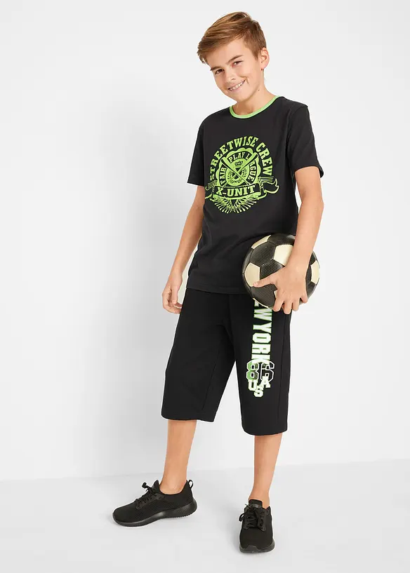 Bermuda en molleton 100% coton, bonprix