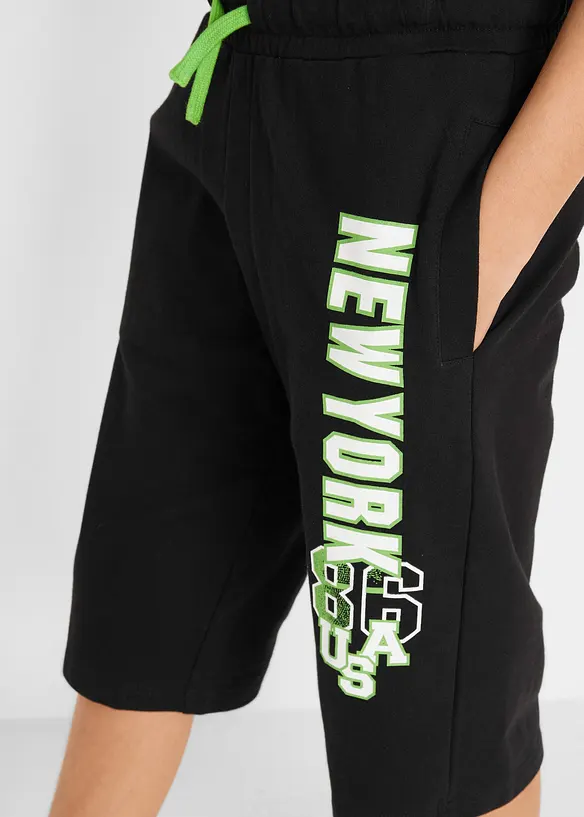 Bermuda en molleton 100% coton, bonprix