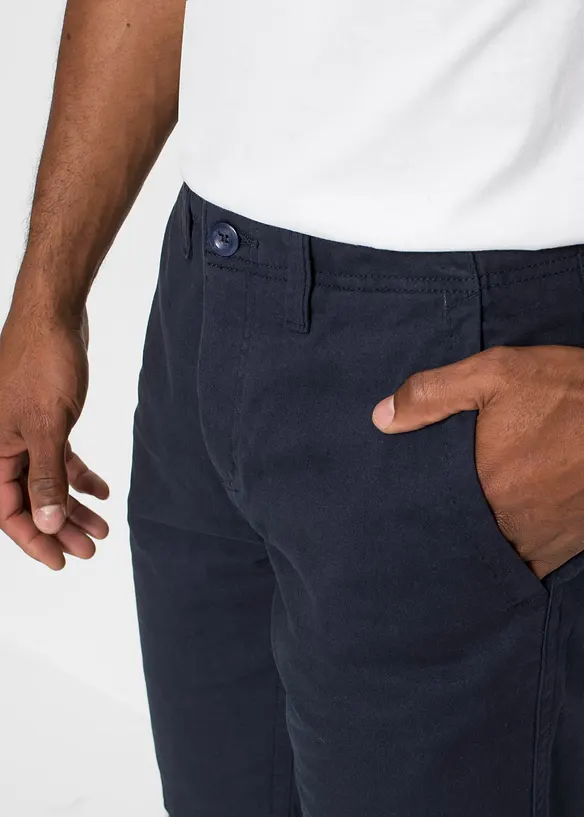 Bermuda chino 100% coton, Regular, bonprix