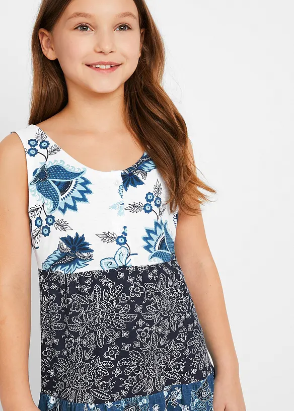 Robe longue en jersey 100% coton, bonprix