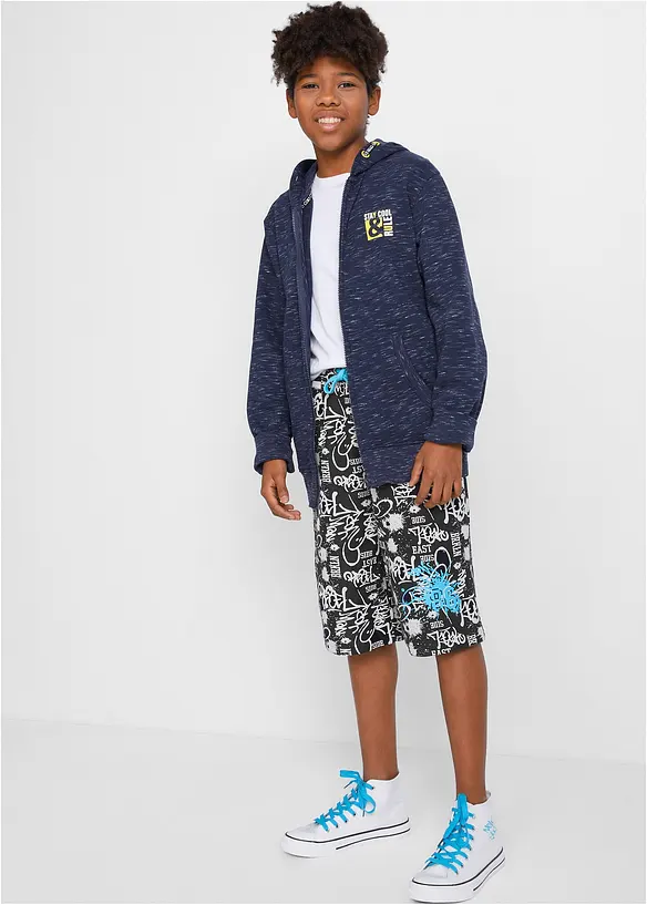 Bermuda en molleton 100% coton, bonprix