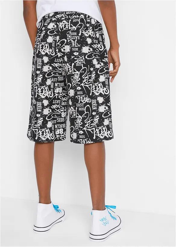 Bermuda en molleton 100% coton, bonprix