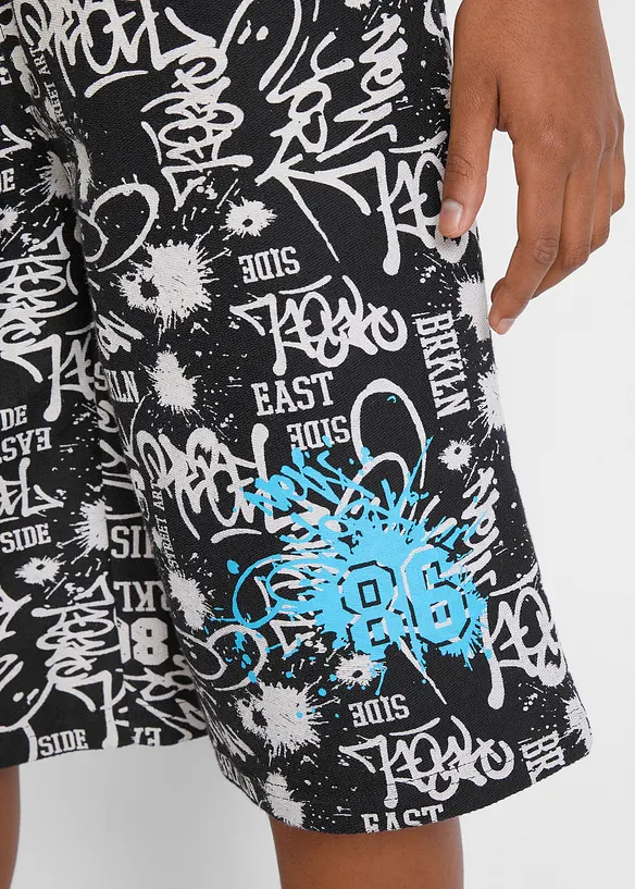 Bermuda en molleton 100% coton, bonprix