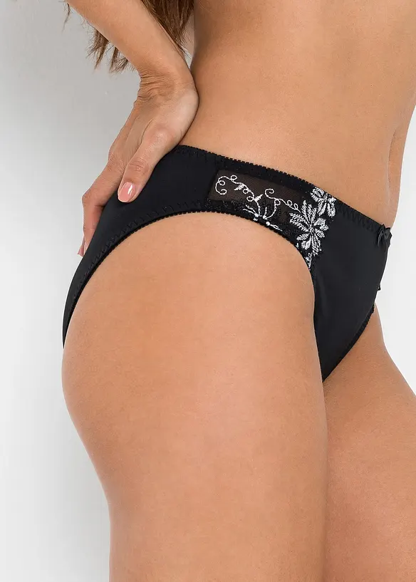 Slips avec de jolies broderies, bonprix