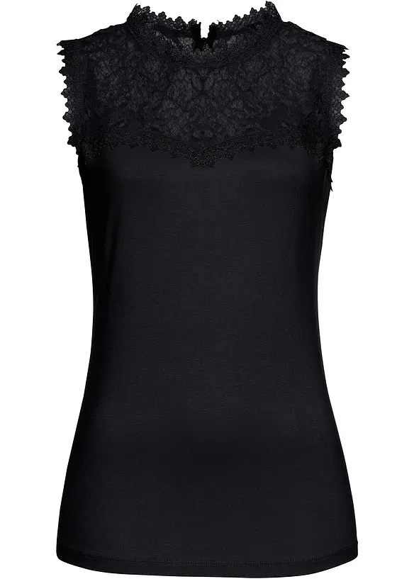 Top doux en viscose extensible, bonprix
