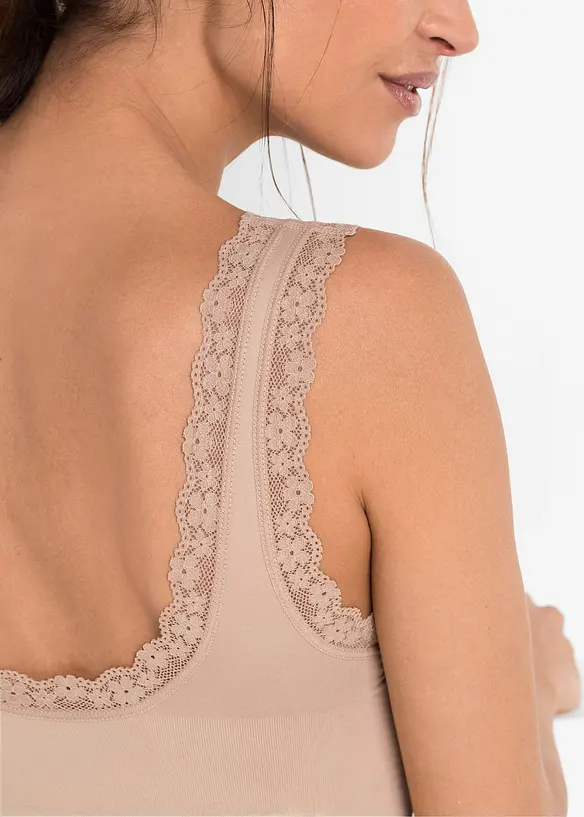 Lot de 2 brassières sans coutures Feel Comfort, bonprix