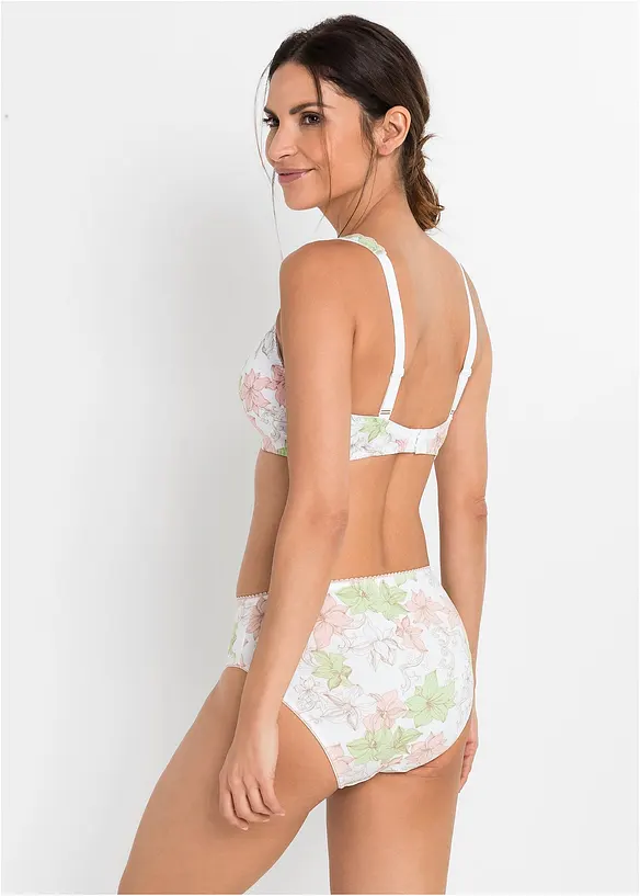 Lot de 3 soutiens-gorge à armatures en coton, bonprix