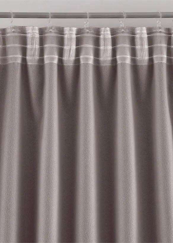 Rideau isolant avec envers en polaire douce, aussi en XXL (1 pce), bonprix