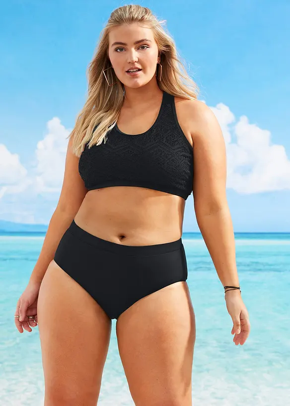 Haut de bikini brassière en dentelle, bonprix