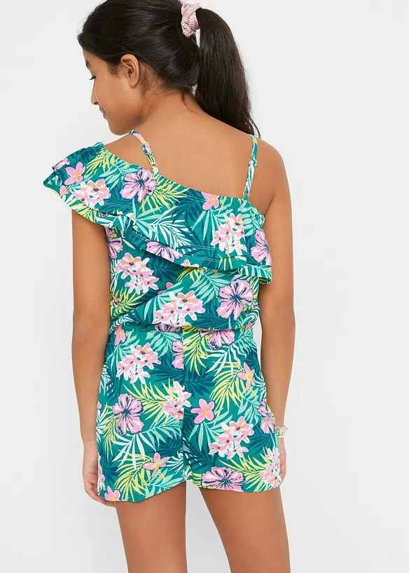 Combishort asymétrique 100% coton, bonprix